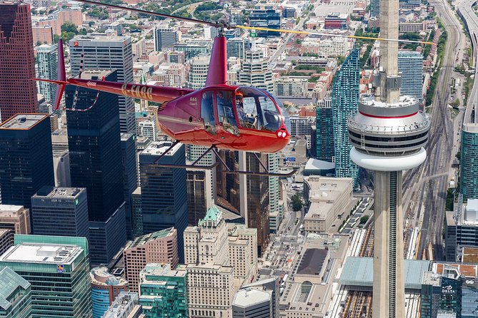 20 km Helicopter Tour over Toronto - The helicopter flight plan: what you see at 2,000 feet