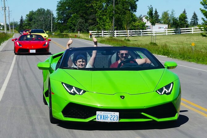 3 Hour Exotic car Tour driving 4 to 5 Super cars - Key highlights worth caring about