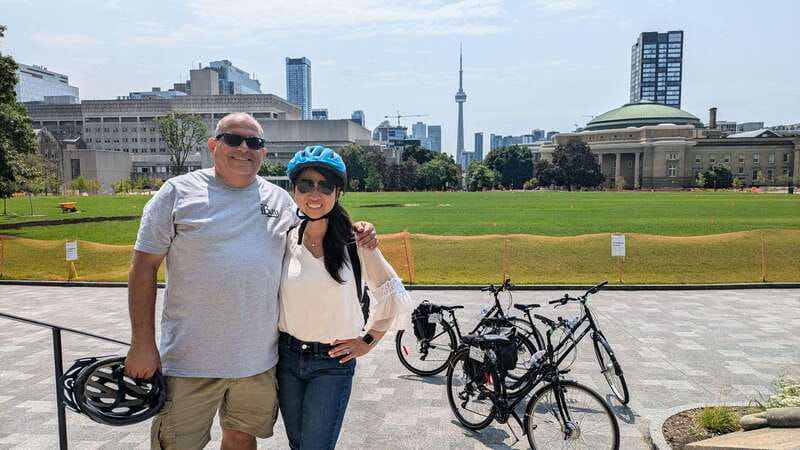 E-bike through Toronto's Dynamic Neighbourhoods - The ride style: fast enough for progress, slow enough for questions