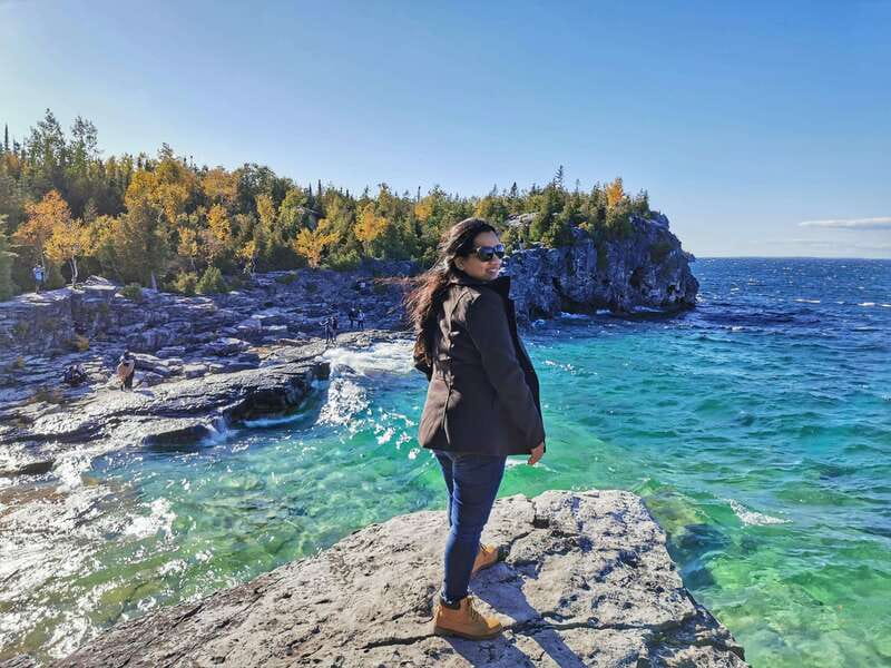 From Toronto: Bruce Peninsula National Park Guided Day Trip - Overhanging Point: the coast view that feels off the main track