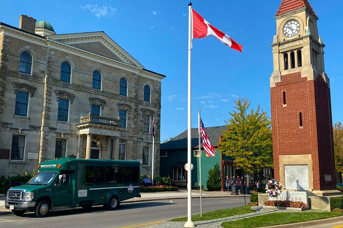 FROM TORONTO: Niagara Day Tour w/ Niagara on the Lake & Boat Ride - Table Rock Welcome Centre and Clifton Hill: where the day gets close-up and a little chaotic