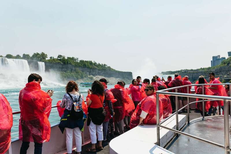 From Toronto: Niagara Falls + Winery, Cruise, & Lunch Option - Morning pickup and the ride from downtown Toronto
