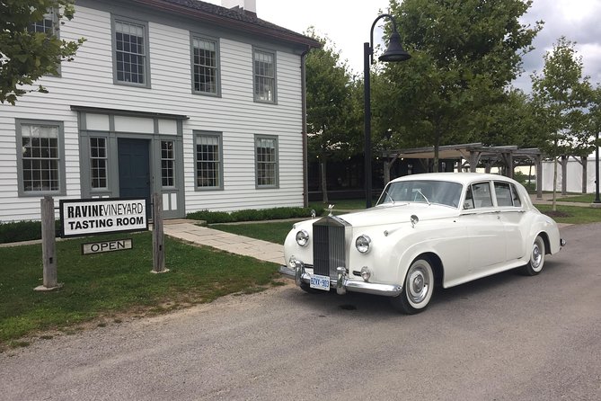 Grand Winery Tour - Rolls Royce - Niagara On The Lake - Stop 3 at Caroline Cellars: family estate energy after lunch