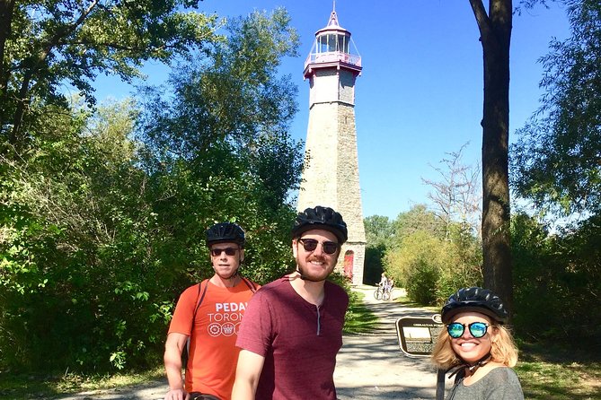 Guided Bicycle Tour - Toronto Waterfront, Island and Distillery - Ireland Park: a short memorial with long skyline views