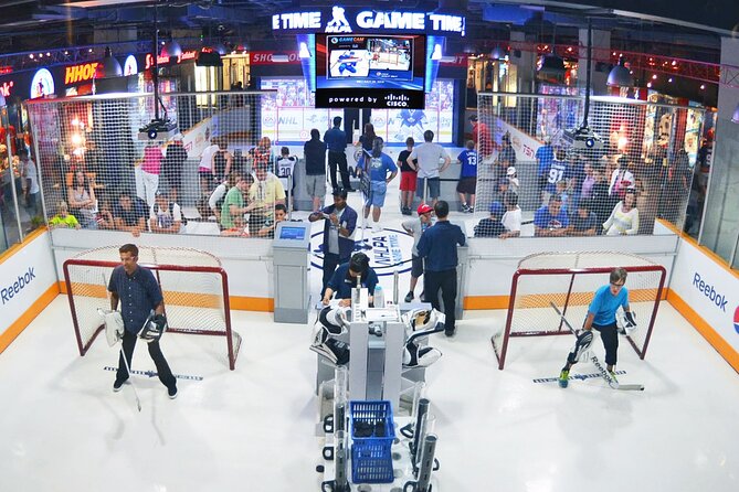 Hockey Hall of Fame Admission Ticket - The hands-on rink: goalie and shooting challenges that feel real