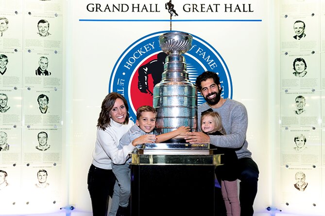 Hockey Hall of Fame Admission Ticket - The replica dressing room and the theatre pair