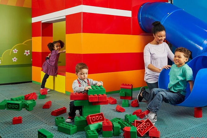 LEGOLAND® Discovery Centre Toronto Admission Ticket - The ride lineup: Kingdom Quest Laser Ride and Merlin’s Apprentice