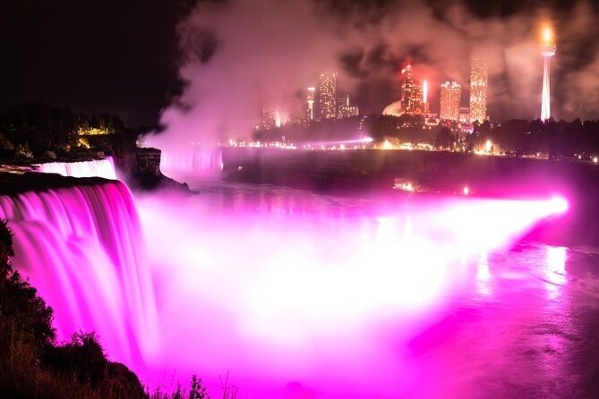 Light up The Falls Small Group Tour with Fallsview Dinner - Illumination Tower: actually control the colors (not just watch)