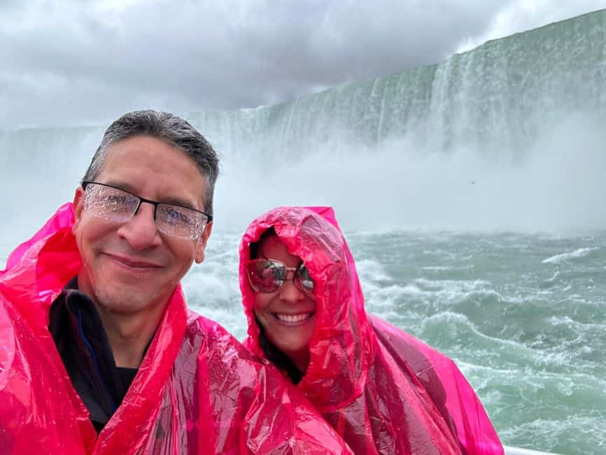 Niagara Falls Boat Cruise with Historical Walking Tour - Niagara Falls Canadian Side Viewpoints: Horseshoe Views and Bridal Veil Moments