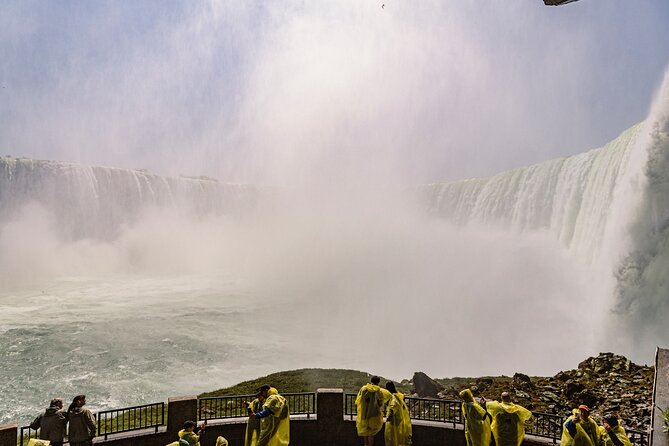 Niagara Falls Boat Ride VIP Boarding & Journey Behind the Falls - The boat ride: the best way to see both falls without doubling your time