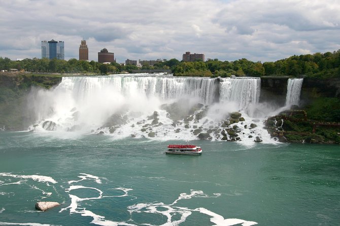 Niagara Falls Canada Day + Night Small Group Tour w/Falls Dinner - Dinner at Table Rock Welcome Centre: a 3-course meal with Horseshoe Falls views