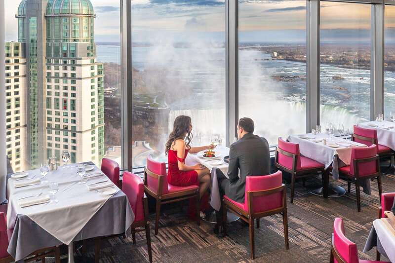 Niagara Falls, Canada: Dining Experience at The Watermark - The night view: what you’re really paying for