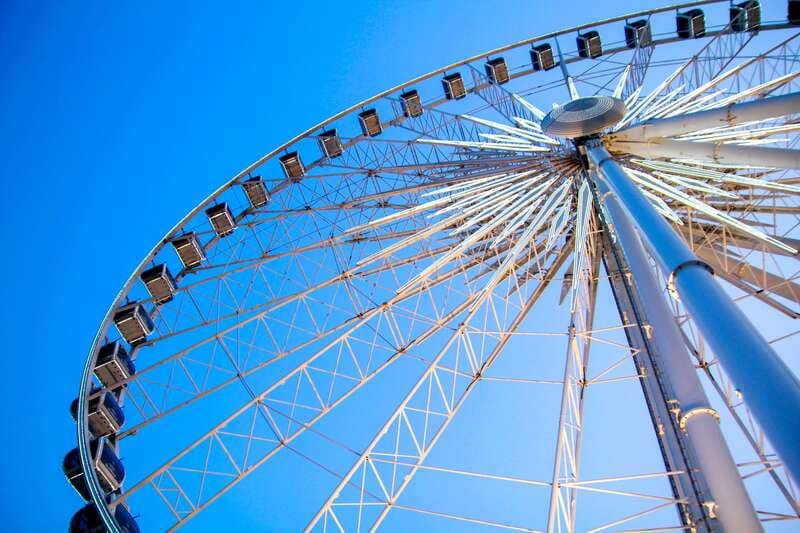 Niagara Falls, Canada: Niagara SkyWheel Ticket - Inside the Gondola: Enclosed Comfort, Smooth Motions, and Clear Views