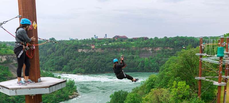 Niagara Falls, Canada: Whirlpool Adventure Ropes Course - Check-In to First Steps: Helmets, Harnesses, and a Real Demo