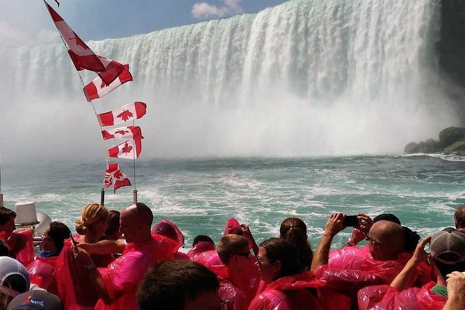 Niagara Falls Canadian Luxury Tour: Boat, Journey, Skylon & Lunch - Skylon Tower or Sheraton Pickup: Starting your Niagara day without the stress