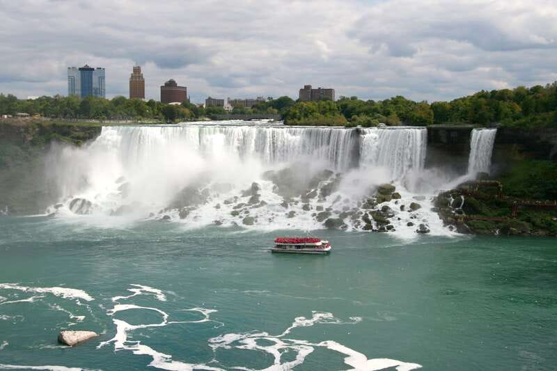 Niagara Falls: Day & Night Tour with Boat Ride and Dinner - Hornblower boat ride: getting up close to the falls without guessing