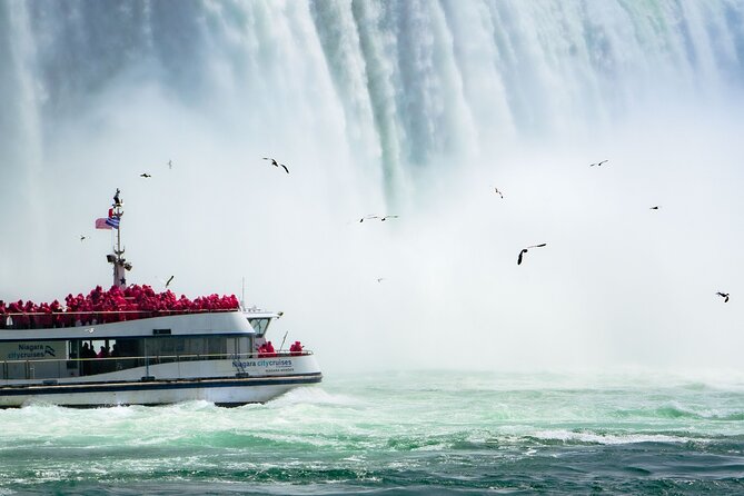 Niagara Falls Day Tour from Toronto and Skip the Line Boat Cruise - Niagara River Parkway stops: Floral Clock, Whirlpool, and history-by-road