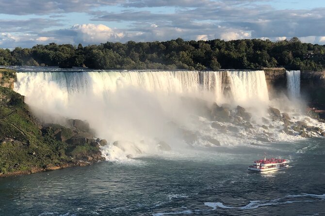 Niagara Falls Day Tour from Toronto w/ Tower, Journey & Boat Ride - Nikola Tesla statue and Sir Adam Beck Generating Station: Niagara the power story