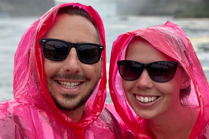 Niagara Falls Day Tour from Toronto w/ Tower, Journey & Boat Ride - Niagara City Cruises boat ride: mist, speed, and Horseshoe Falls at water level