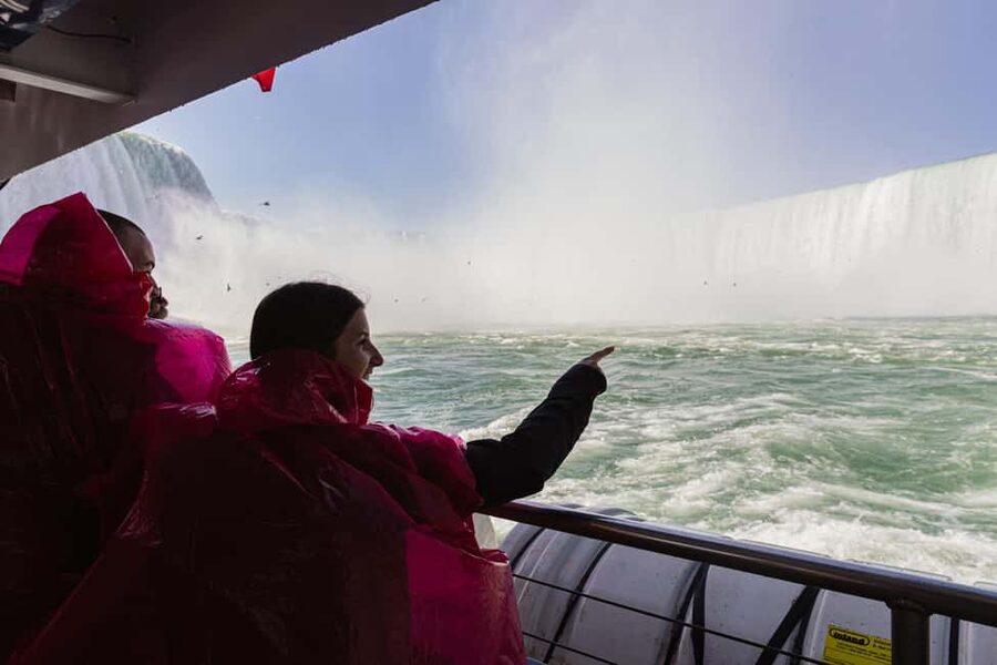 Niagara Falls: Early Access Boat & Journey Behind the Falls - The first elevator ride: the gorge views hit different