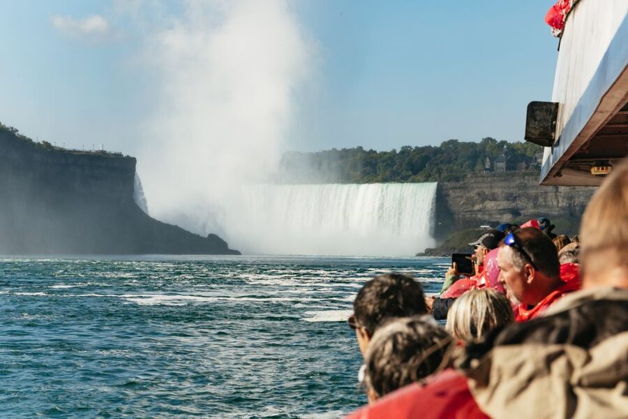 Niagara Falls: Early Access Boat & Journey Behind the Falls - Niagara City Cruises boat: choose your spot, then get wet (probably)