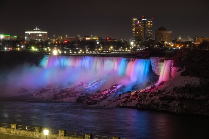 Niagara Falls Evening Tour with Boat, Journey, Dinner & Fireworks - The boat cruise and Journey Behind the Falls: your close-up options