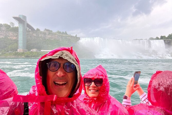 Niagara Falls Half Day with Boat and Journey Behind the Falls - Niagara City Cruises: the falls at street-level power