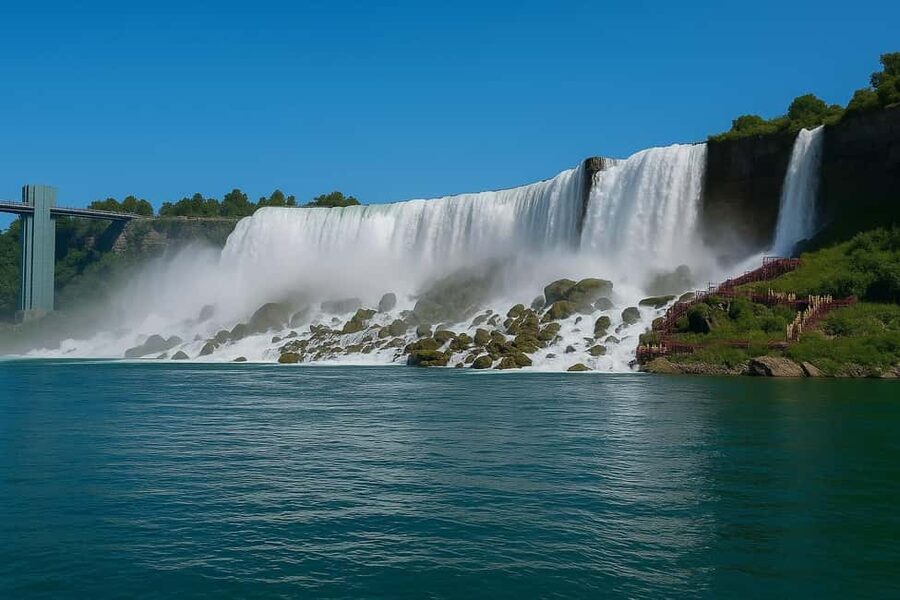 Niagara Falls, ON: Guided Tour with Boat, Skylon & Journey - Spanish Aero Car and Floral Clock: Two Photo Stops With Personality