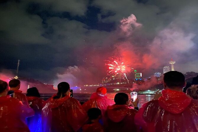 Niagara Falls Premium Night Tour: Fireworks Boat Cruise & Dinner - Niagara City Cruises at night: mist, fireworks, and that close-up feeling