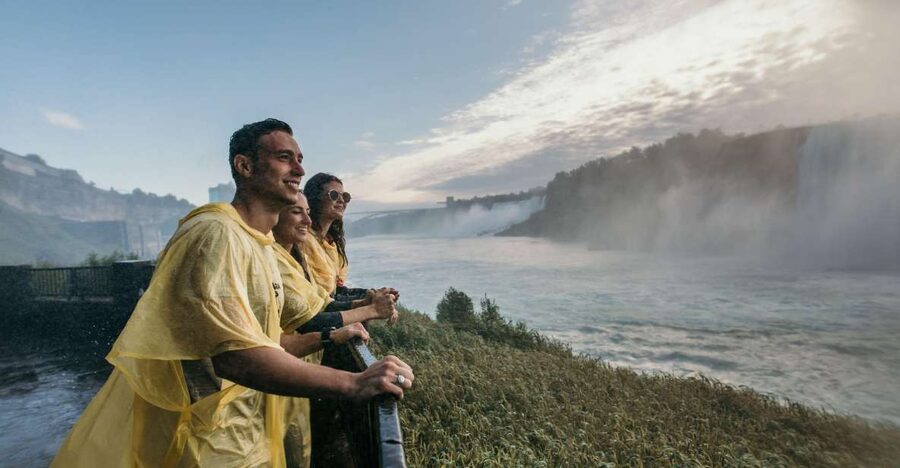 Niagara Falls Scenic Day Tour from Toronto Airport Pickup - The Falls From the Canadian Side: Horseshoe, American, and Bridal Veil