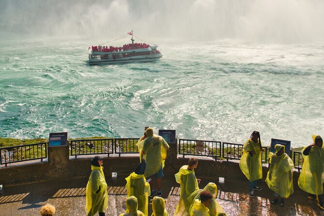 Niagara Falls Tour: Boat Ride, Journey Behind The Falls and more - The power stations and barge rescue story near the brink