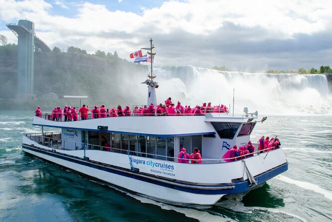 Niagara Falls Tour from Toronto: Boat Ride & Journey Behind Falls - Niagara City Cruises Express: where the classic boat moment lives