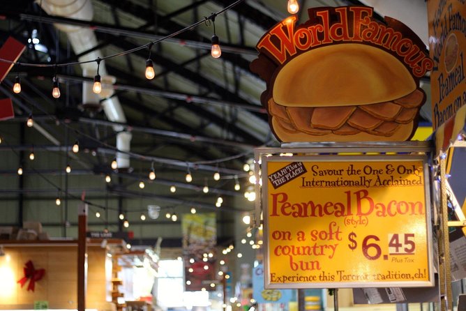 Private Canadian Food Discovery at the St Lawrence Market - Price and value: what $104.15 buys you in real food time