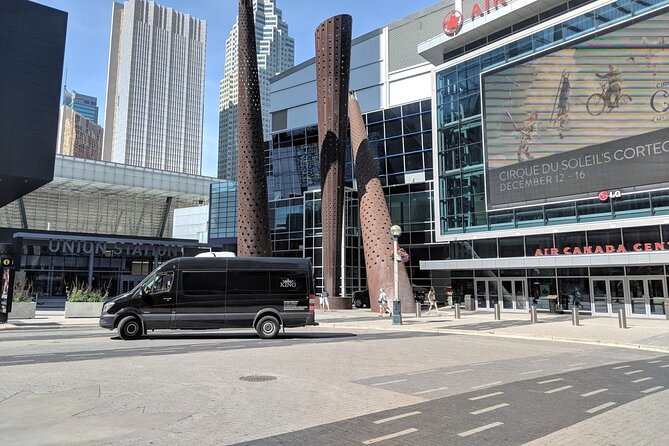Shopping Trip to Toronto Premium Outlets - Getting on the bus at Maple Leaf Square (and why it matters)