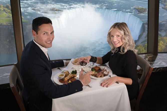 Skylon Tower, Niagara Falls Ontario Observation Deck Admission - Where dining fits: Revolving Dining Room and Summit Suite Buffet