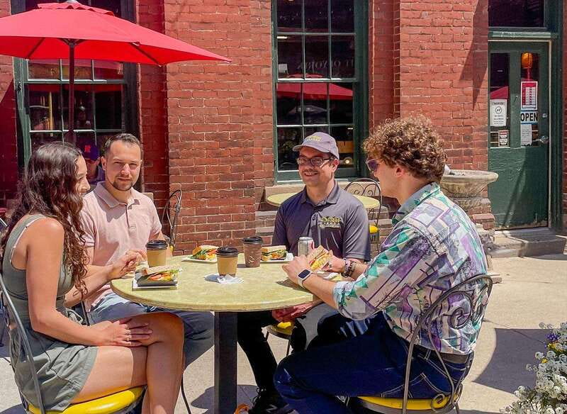 Toronto: Distillery District Breakfast Walking Tour - Stop 1: coffee or tea that sets the tone