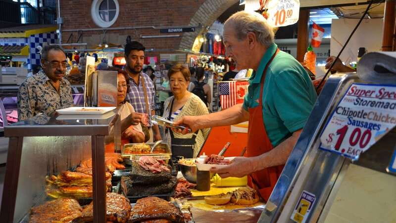 Toronto Food Tour with Local Foodie, Personalized & Private - St. Lawrence Market tastings: beet chutney and braised pork vibes