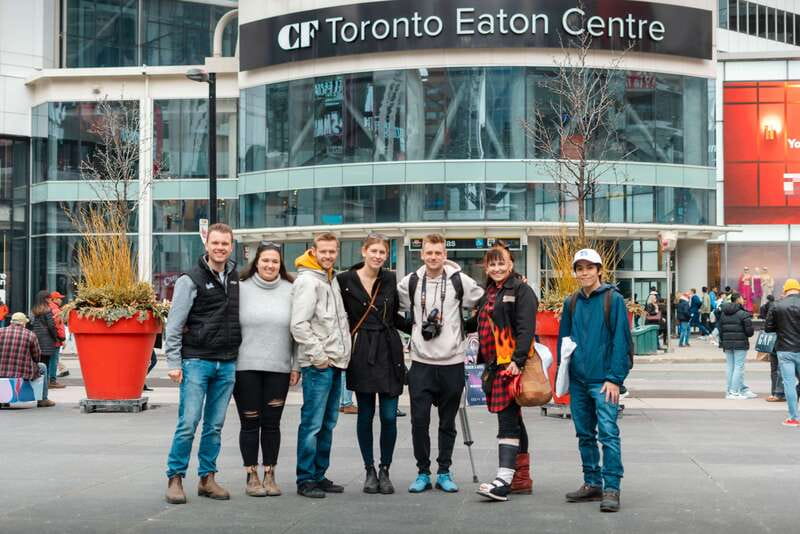 Toronto: Hollywood North Experience Film & TV Tour - Nathan Phillips Square: the built-in pause and the big-screen energy