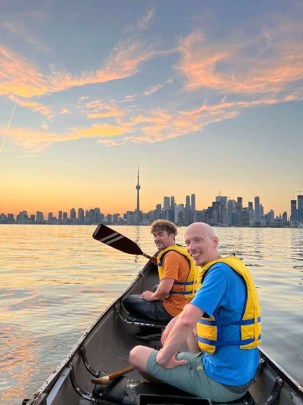 Toronto Islands: Sunset Canoe Tour - Canoeing Toronto’s Islands at dusk, from the right kind of boat