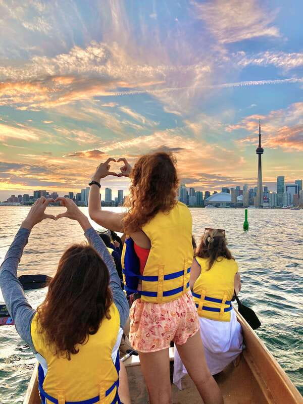 Toronto Islands: Sunset Canoe Tour - Bird Sanctuary and Donout Island: why these parts matter