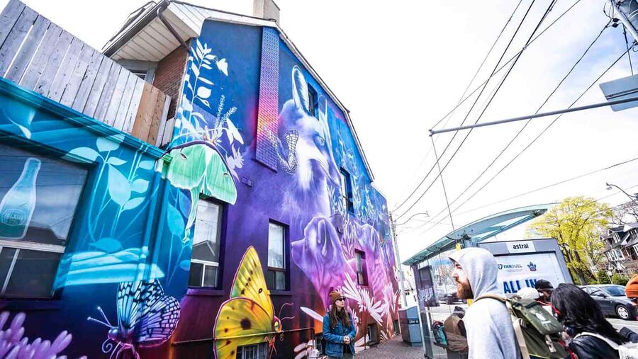 Toronto: Must Do NonTouristy Street Art Tour by local Artist - Street-art techniques you’ll learn on the sidewalk