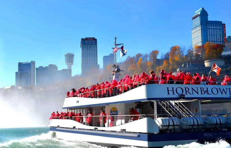 Toronto: Niagara Falls, Boat Ride & Journey Behind the Falls - Skylon Tower and the helicopter option: optional wow factor