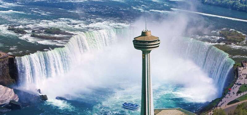 Toronto: Niagara Falls Tour with Boat, Behind Falls & Tower - Journey Behind the Falls: an angle most people never see