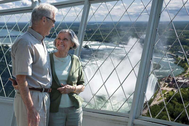 Toronto: Niagara Falls Tour with Boat, Behind Falls & Tower - Skylon Tower and Table Rock: finishing with height and photo clarity