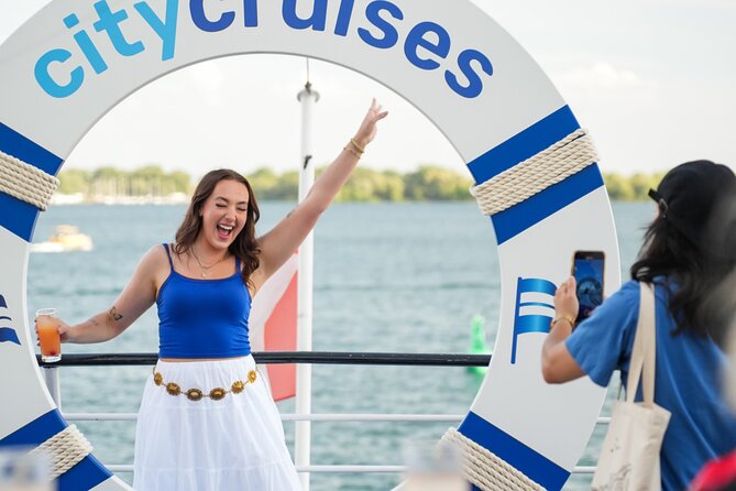Toronto Premier Lunch Cruise on Odyssey in Toronto Harbour - Odyssey onboard: a lunch room with harbor views