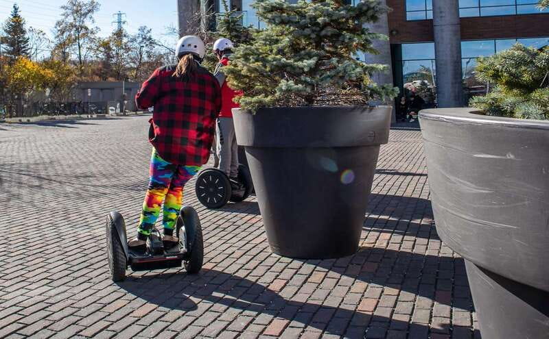 Toronto: Short Distillery District Segway Tour - Entering Toronto’s Distillery District by Segway