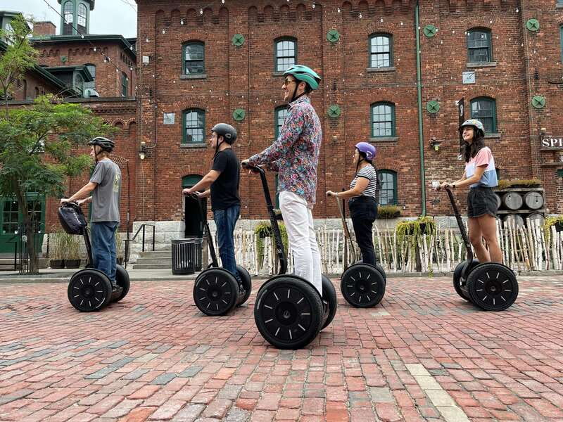 Toronto: Short Distillery District Segway Tour - Comfort rules that affect your experience