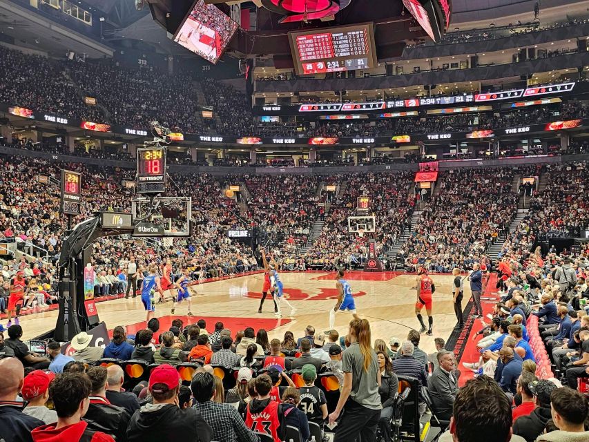 Toronto: Toronto Raptors NBA Game Ticket at Scotiabank Arena - Before Tip-Off: What to Bring and How to Plan for a Cashless Arena