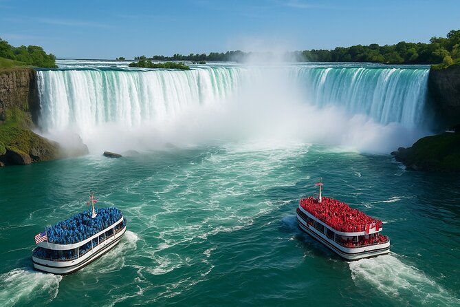 Walking Tour + Boat Ride + Skylon Tower Observation Deck (Canada) - Skylon Tower: get your bearings, then enjoy the walk