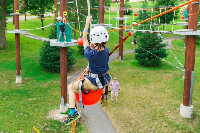 Whirlpool Adventure Course - Classic Course - Lower Level (Up to 20 Feet): The “Learn the Rhythm” Stage
